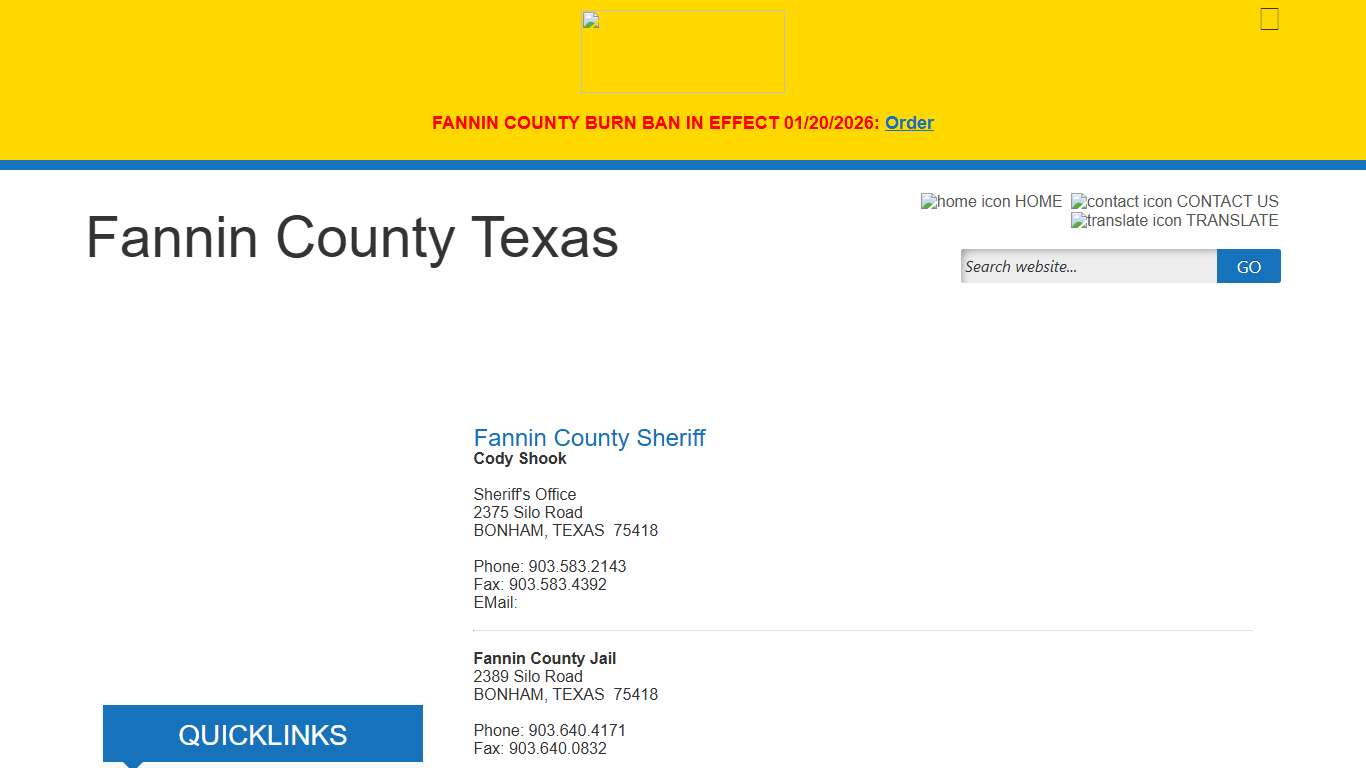 Fannin County, Texas